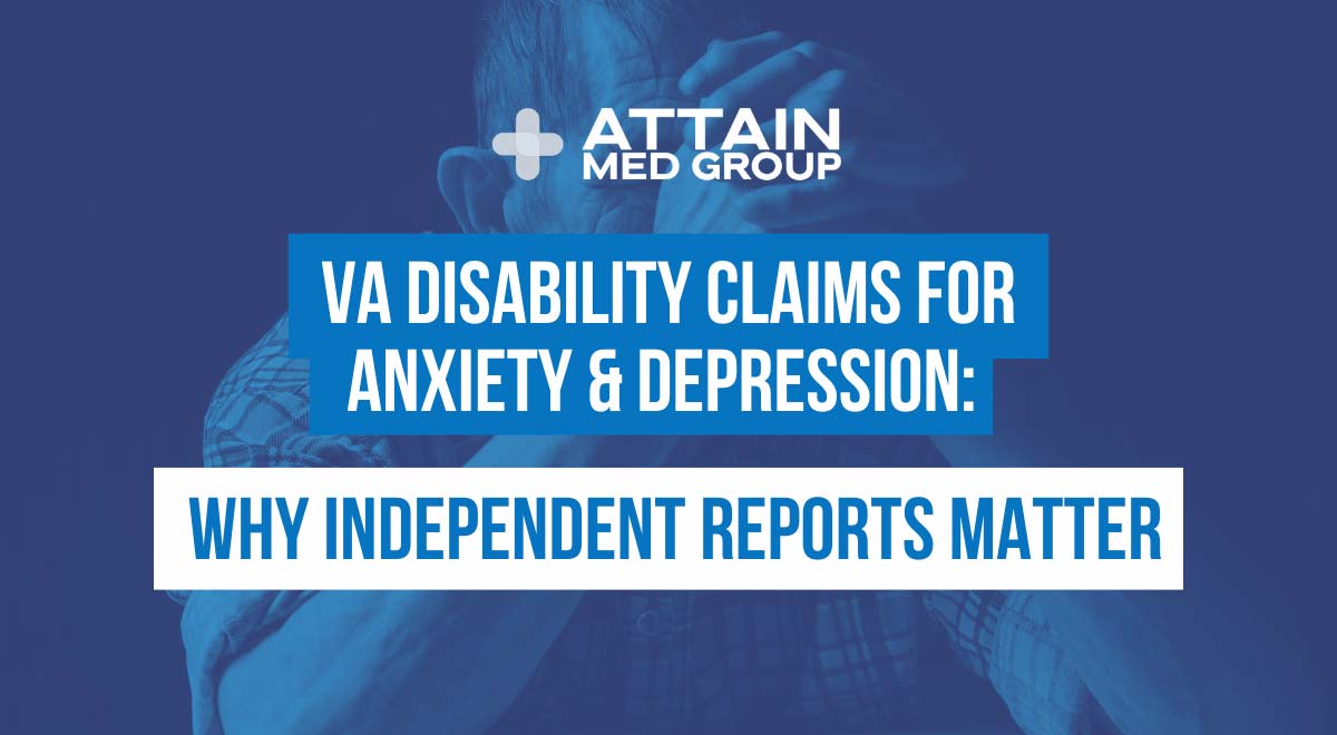 Read more about the article VA Disability Claims for Anxiety and Depression: Why Independent Reports Matter