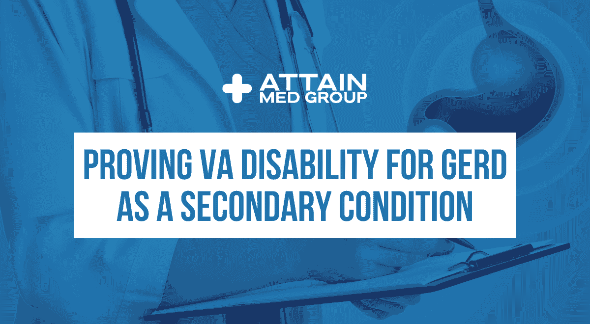 Read more about the article Proving VA Disability for GERD as a Secondary Condition
