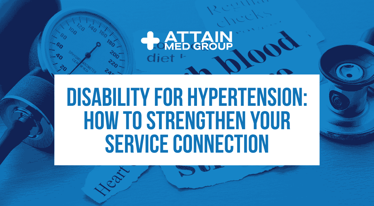Read more about the article Disability for Hypertension: How to Strengthen Your Service Connection