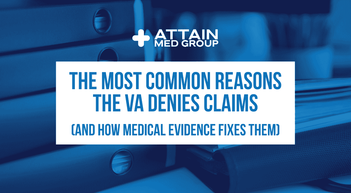 Read more about the article The Most Common Reasons the VA Denies Claims (And How Medical Evidence Fixes Them)