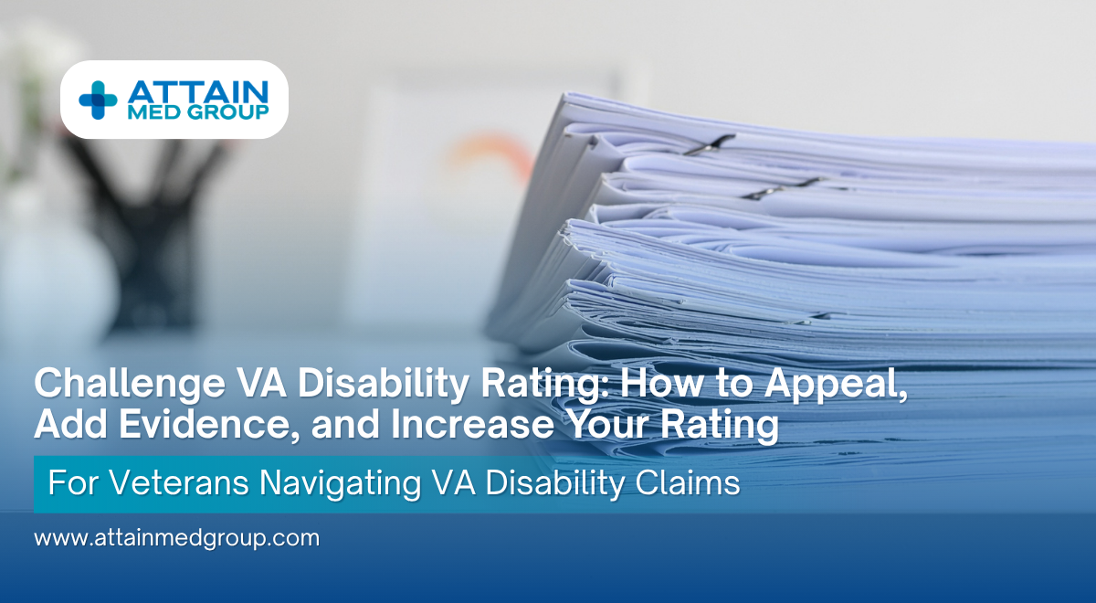 Read more about the article Challenge VA Disability Rating: How to Appeal, Add Evidence, and Increase Your Rating