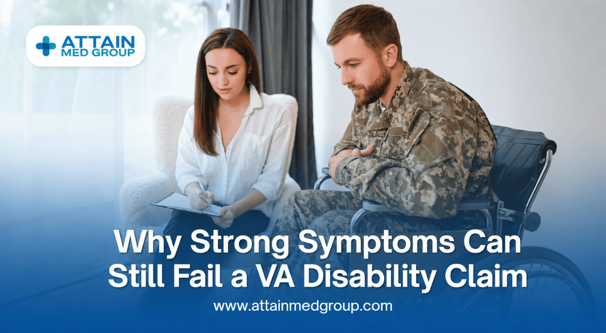 Read more about the article Why Strong Symptoms Can Still Fail a VA Disability Claim